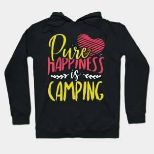 Pure Happiness is Camping Hoodie